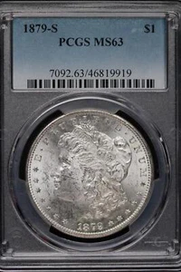 1879 S Morgan Silver Dollar PCGS MS63 *DoubleJCoins* JL1000-06 - Picture 1 of 2