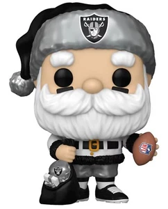 Funko POP! NFL Las Vegas Raiders 2024 Santa Claus Figure #295 Limited Exclusive! - Picture 1 of 3