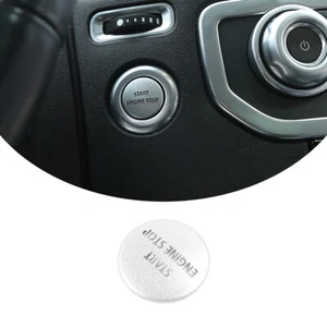 Cubierta de moldura de botón de parada de arranque de coche para Land Rover Discovery 4/Range Rover Sport - Imagen 1 de 11