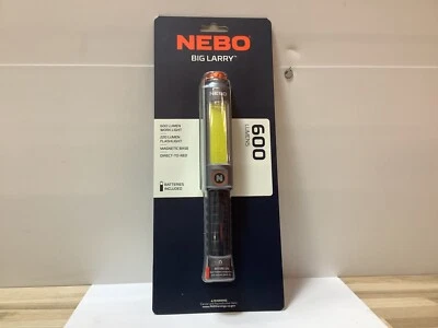 NEBO Big Larry 3 Flashlight 600 Lumens COB Work Light Magnetic Base Portable