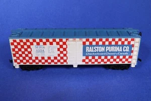 Old Tyco Scala HO Ralston Purina Pubblicità Reefer Boxcar 4554 - Foto 1 di 4