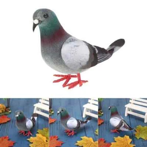 Simulation Foam Pigeon Model Fake Artificial Imitation Bird Garden Ornament - Picture 1 of 10
