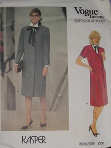 Vogue Patern 1300 Kasper Kleid Größe 14 - Bild 1 von 1