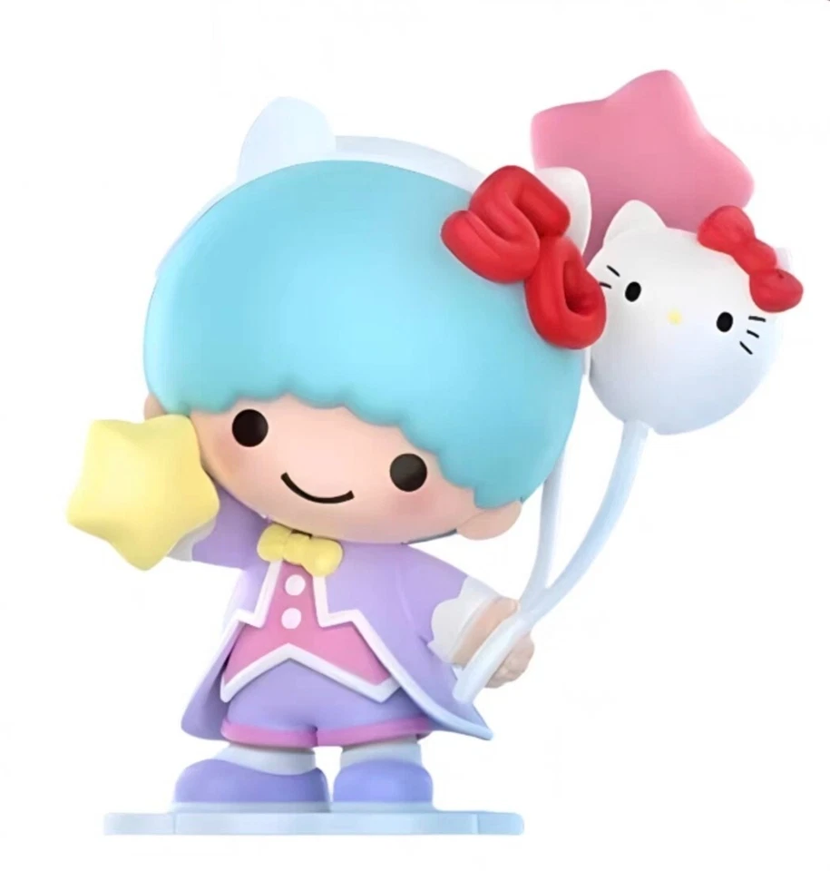 POP MART Hello Kitty 50th Anniv Series Sanrio LittleTwinStars Kiki Gifts PVC Foto 1 de 2
