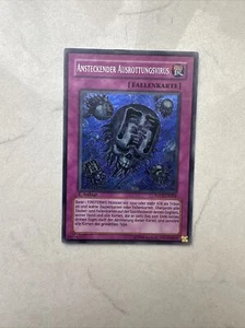 ERADICATOR EPIDEMIC VIRUS 1ST Edition SECRET RARE LP MP FOTB YUGIOH GERMAN - Picture 1 of 14