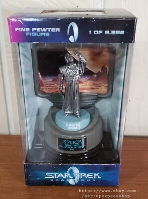 Star Trek 1998 Campeones Peltre "SPOCK Star Trek la Película 1979" Nuevo en Caja Foto 1 de 4