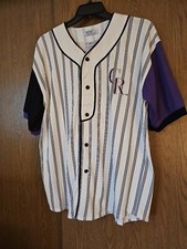 Colorado Rockies Authentic Starter MLB Baseball Home Jersey *EXCELLENT*