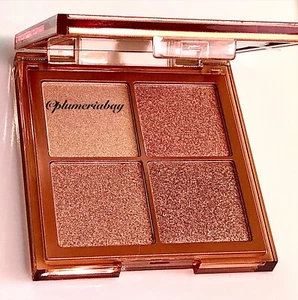 HUDA BEAUTY Glow Obsessions Highlighter Face Palette MEDIUM Brand New In Box - Picture 1 of 3