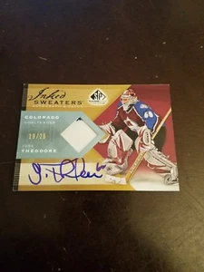 Jose Theodore Inked Sweaters 19/25 - Picture 1 of 2