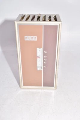 NEW Penn T22CBC-3 Line Voltage Wall Thermostat, wall, 40 Degrees F to 90 Degrees - Image 1 of 4