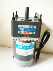 1PCS NEW FOR ZD Dc reduction motor Z4D60-12GN/4GN12.5K 60W 12V - Picture 1 of 2