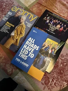 HARRISON FORD & HELEN MIRREN - EMMY MAGAZINE - #4 - BRAND NEW 2023 Ted Lasso - Picture 1 of 9