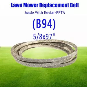 5/8x97 Zoll Ersatzriemen für John Deere M151276 X500 X520 X530 X534 X540 X590 - Bild 1 von 10