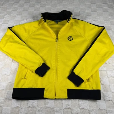 Куртка женская Lauren Active Ralph Lauren желтая с черной отделкой размер средний - Изображение 1 из 4
