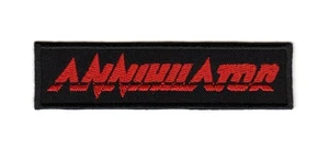 Annihilator Sew-on Patch | Canadian Thrash Speed Heavy Metal Music Band Logo - Picture 1 of 1