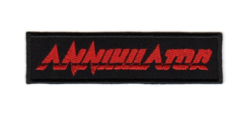 Annihilator Sew-on Patch | Canadian Thrash Speed Heavy Metal Music Band Logo - Image 1 of 1