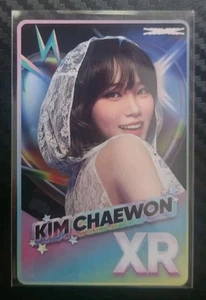 Tarjeta fotográfica oficial LE SSERAFIM x Rhythm Hive Kim Chaewon XR 2025 Japón SAITAMA - Imagen 1 de 4