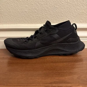 Nike Pegasus Trail 3 Shoes Mens 9 Black Gore-Tex GTX Sneakers Hiking DC8793-001 - Picture 1 of 16