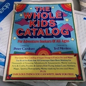 Vintage 1975 The Whole Kids Catalog Adventure Seekers Peter Cardozo Paperback - Picture 1 of 13