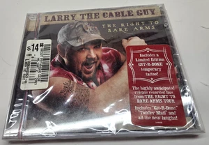 Larry The Cable Guy The Right To Bare Arms CD (Sealed, 2003) Git-R-Done Tattoo - Bild 1 von 10