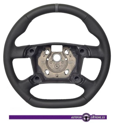 Lenkrad für VW Transporter T5 Abgeflacht Lederlenkrad Leder Tuning 30-3052 - Bild 1 von 4