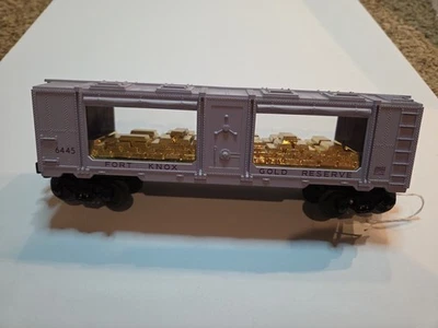 Lionel 6-29622 #6445 Fort Knox Mint Car GOLD Bullion Girls Set #4 - Image 1 of 4