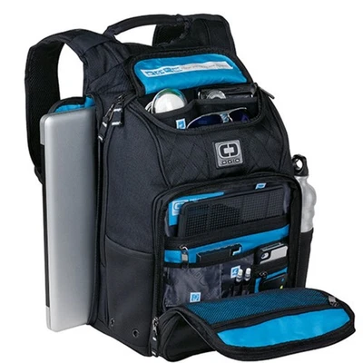 Mochila para laptop Coors Beer marca OGIO Epic preta viajante estudante vários bolsos - Imagem 1 de 4