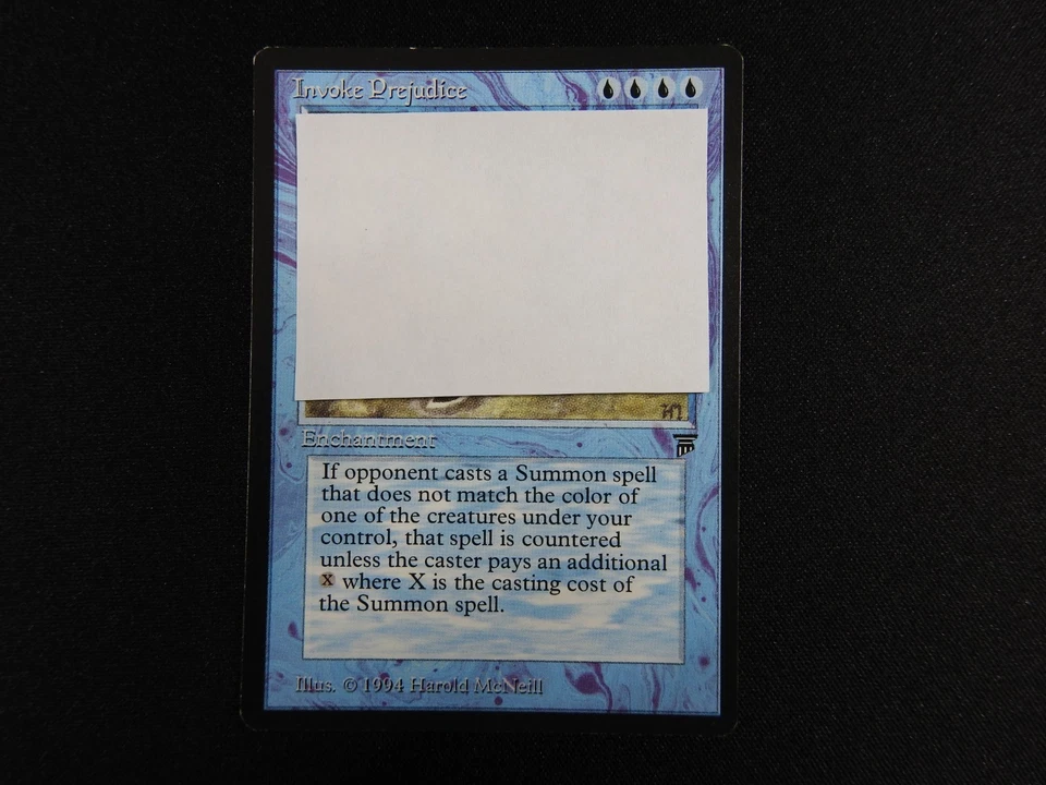 Invoke "Prejudice" LP [Legends] Mtg Magic Free Tracking! - Image 1 of 3
