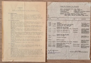 Originale Tagesdienstplan der Wehrmacht vom 27. Sept. 1939. Zweite Weltkrieg - Bild 1 von 10
