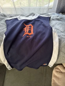 Detroit Tigers Canotta Ragazzo in Poliestere Blu, Medium - Foto 1 di 4