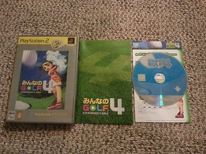 Minna no Golf 4 (Sony PlayStation 2, 2003) Japanese - Picture 1 of 1