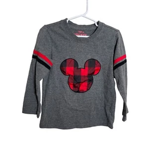Disney Junior Mickey Mouse Langarmshirt Kinder 4T grau - Bild 1 von 8