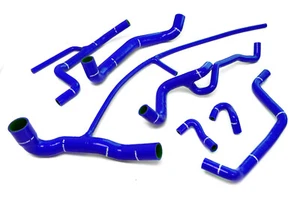 M2 MOTORSPORT BLUE SILICONE WATER PIPES HOSES FOR VW GOLF MK3 VR6 2.8 1995-1998 - Picture 1 of 1