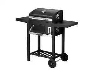 Outdoor Charcoal BBQ Grill Trolley Smoker Portable Cooking Camping Barbecue Set - Picture 1 of 10