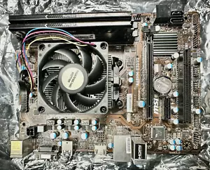 MSI A68HM-E33 V2 + AMD A8-7680 3.5GHz CPU + 8GB DDR3 RAM - TESTED & WORKING - Picture 1 of 5