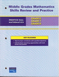 PRENTICE HALL MATHEMATICS MIDDLE GRADES MATHEMATICS SKILLS REVIEW AND PRACTICE - Bild 1 von 1