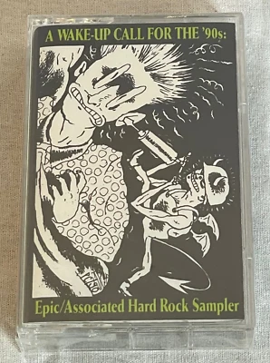 A Wake-Up Call For The '90s Hard Rock Sampler Radio Station Promo Cassette New - Image 1 of 3