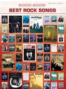 2000-2005 Best Rock Songs Piano Vocal Guitar Songbook NEW 000322020 - Picture 1 of 1