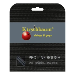Kirschbaum Pro Line Rough 17G/1,25 mm Tennissaiten Set - schwarz - Bild 1 von 1