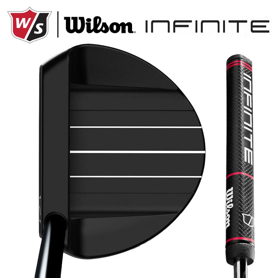 Wilson Staff Infinite PVD Black Bean Mallet Golf Putter - NEW! 2025 - Image 1 of 4