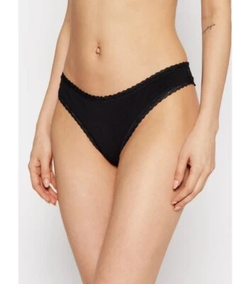 Tanga Stella Mccartney Negro Tanga Polly Ramping Pierna Alta Talla M 10159 Foto 1 de 2