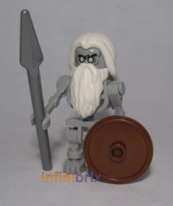 Lego Skeleton Zombie Undead Warrior Minifigure Made of Genuine Lego Parts cus047 - Picture 1 of 1
