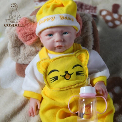 COSDOLL 18.5"DRINK-WET SYSTEM REBORN BABY DOLL FULL BODY SOFT SILICONE BABYDOLL  - Image 1 of 4