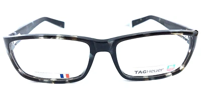 Nuevo marco de gafas para hombre TAG Heuer TH 0535 535 002 58 mm negro gris Francia. Foto 1 de 4