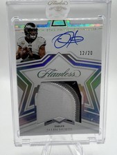 2022 Panini Flawless Jalen Hurts Star Swatch Signatures 12/20