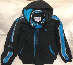 VTG 1990s Carolina Panthers NFL Starter Coat Jacket Men's XXL Pro Line