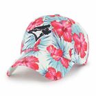 NWT 47 TORONTO BLUE JAYS WOMEN'S CLEAN UP ADJUSTABLE HAT TROPICAL FLORAL PINK