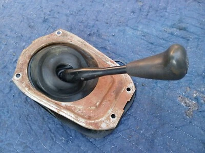 1984-86 Nissan 300zx Manual Transmission OEM Shifter +Knob + Rubber Boot & Frame - Image 1 of 4
