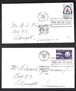 United States  postally used FDC  dated 1960's, Center Caruch, 1 Camp Fire Girls - Picture 1 of 2