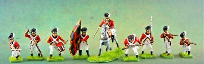 Britische Grenadiere bemalt 1:72 Figuren Amerikanischer Unabhängigkeitskrieg - Bild 1 von 3